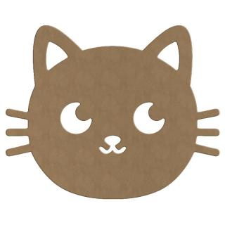 Dřevěný výřez k dekoraci Gomille - Kočky varianta: Roztomilá kočka, 30x24cm