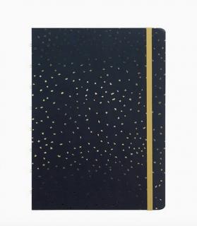 Filofax Notebook varianta: Confetti, A5, Charcoal
