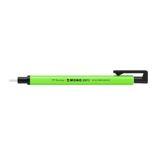 Guma v tužce Tombow MONO Zero, 2,3 mm varianta: Neonová zelená 2,3mm