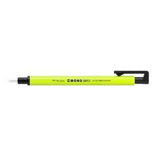 Guma v tužce Tombow MONO Zero, 2,3 mm varianta: Neonová žlutá 2,3mm