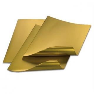 Hliníková fólie na embosing 30x20cm / 0,15mm (1ks) varianta: Zlatá