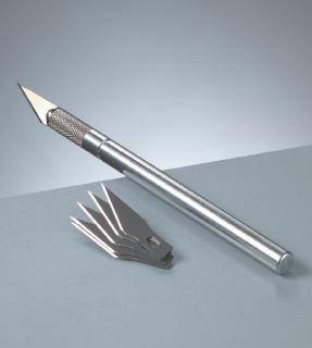 Hobby nůž EFCO celokovový (5 čepelí)