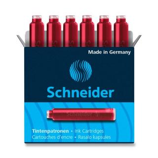 Inkoustové bombičky Schneider, 6 ks - výběr barev varianta: červená