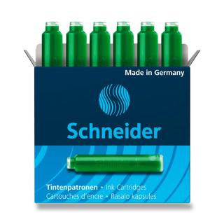 Inkoustové bombičky Schneider, 6 ks - výběr barev varianta: zelená