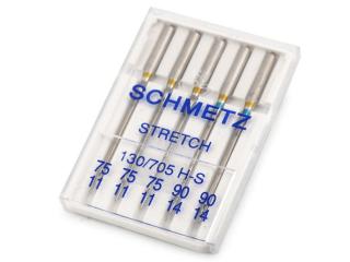 Jehly strojové domácí Schmetz varianta: STRETCH sdružené 75-90