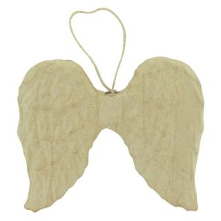 Kartonový předmět XS andělská křídla 10,5x1,5x12,5cm
