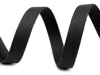 Keprovka - tkaloun šíře 16 mm, návin 5m varianta: černá
