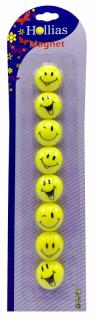 Magnety, různé provedení varianta: Magnety Smile, 2cm, 8ks