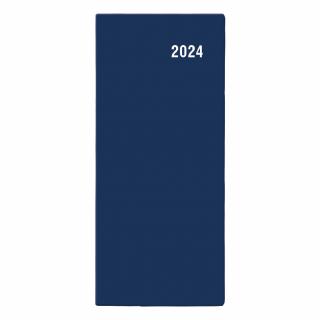 Měsíční diář 2024 Božka PVC kapesní varianta: Tmavě modrý