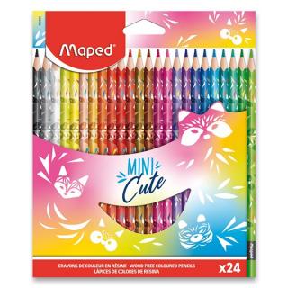 Pastelky Maped Color'Peps Mini Cute - 24 barev