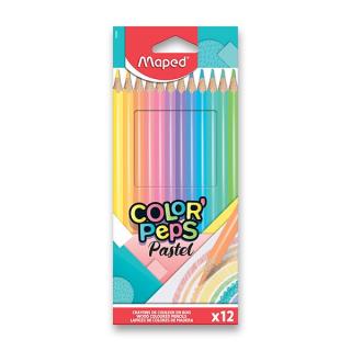 Pastelky Maped Color'Peps Pastel - 12 barev