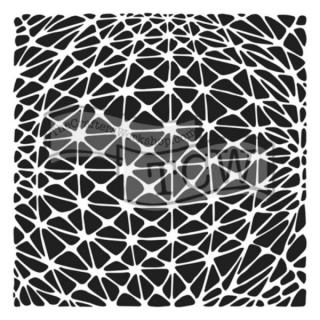 Šablona 12 x12  (30,5 x 30,5 cm), Geo Netting