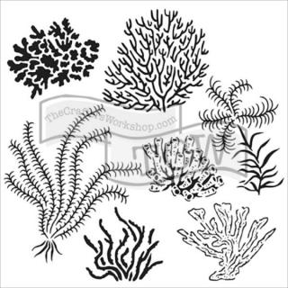 Šablona 12 x12  (30,5 x 30,5 cm), Gulf Coast Flora
