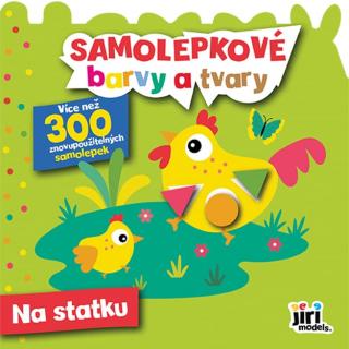 Samolepkové barvy a tvary pro nejmenší - více variant varianta: Na statku