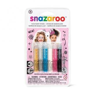Snazaroo tužky na obličej - 6 barev varianta: růžová - holčičí odstíny