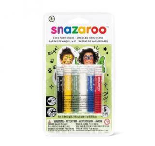Snazaroo tužky na obličej - 6 barev varianta: zelená - základní barvy