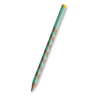Stabilo EASY graph tužka HB, pro práváky a leváky varianta: Levák, Pastelová zelená