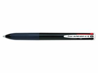 Super Grip G - 4 - Kuličkové pero - čtyřbarevné - Střední hrot (M) varianta: černá