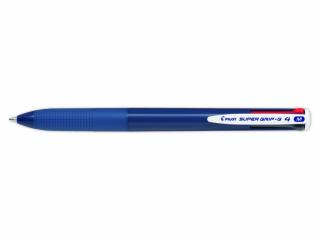 Super Grip G - 4 - Kuličkové pero - čtyřbarevné - Střední hrot (M) varianta: Modrá Navy