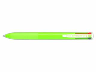 Super Grip G - 4 - Kuličkové pero - čtyřbarevné - Střední hrot (M) varianta: Světlá zelená