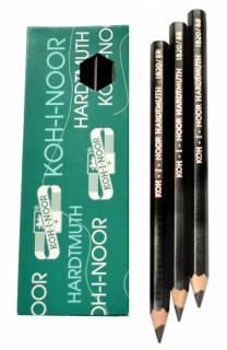 Tužky grafitové Koh-i-noor, šestiboké, silné gradace: HB