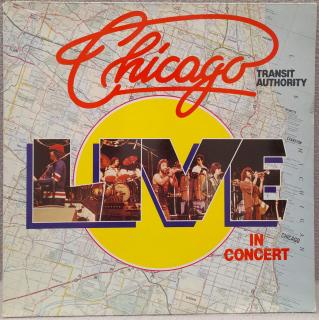 LP Chicago Transit Authority ‎– Live In Concert, 1983