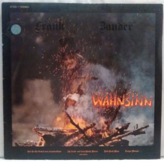 LP Frank Zander ‎– Wahnsinn, 1974
