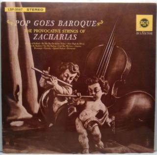 LP Helmut Zacharias ‎– Pop Goes Baroque /The Provocative Strings Of Zacharias, 1966