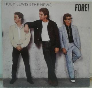 LP Huey Lewis And The News - Fore! 1986