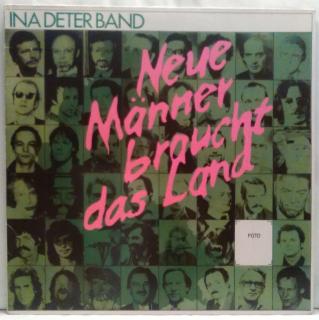 LP Ina Deter Band - Neue Manner Braucht Das Land, 1982