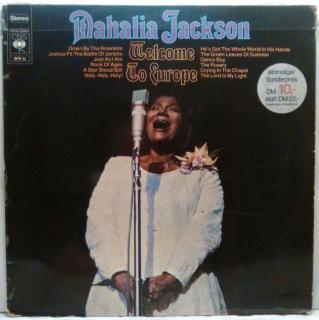 LP Mahalia Jackson - Welcome To Europe, 1969