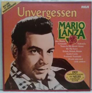 LP  Mario Lanza - Unvergessen, 1980