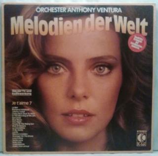 LP Orchester Anthony Ventura ‎– Melodien Der Welt - Je T'aime 7, 1978