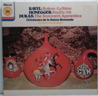 Ravel, Honegger, Dukas, L'Orchestre De La Suisse Romande, Ernest Ansermet - Bolero / La Valse / Pacific 231 / The Sorcerer's Apprentice, 1978