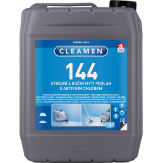 CLEAMEN 144 strojní podlahy s aktivním chlórem 5l