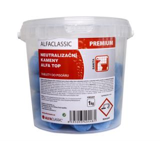 Neutralizační kameny do mušlí ALFA TOP 1 kg, modré