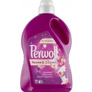 Perwoll Renew & Blossom prací gel 45 praní, 2,7 l