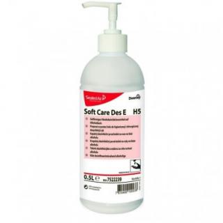 Soft Care Des E H5 dezinfekce na ruce, 500 ml