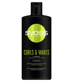 SYOSS Curls & Waves Shampoo 440 ml