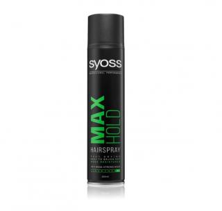 Syoss Max Hold Hairspray lak pro Megasilnou fixaci vlasů 300 ml