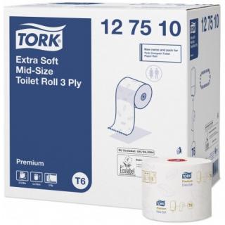 TORK Mid–Size extra jemný 3vrstvý toaletní papír, 127510