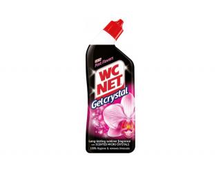 WC NET Gel Crystal Pink Flower WC gel čistič 750 ml