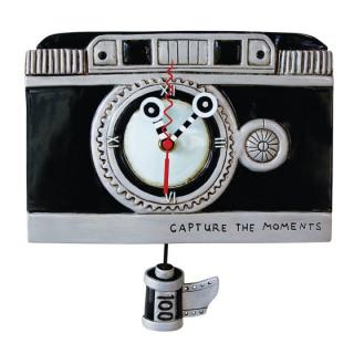 Hodiny - Vintage Camera