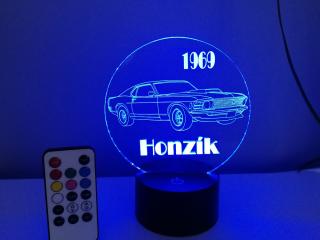 Led lampička auto Ford Mustang (Led lampička auto Ford Mustang)