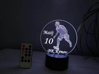 Led lampička basketbalista 1 (Led lampička  basketbalista 1)