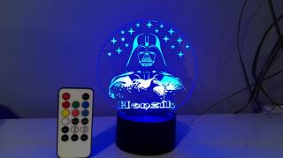 Led lampička Darth Vader (Led lampička Darth Vader)