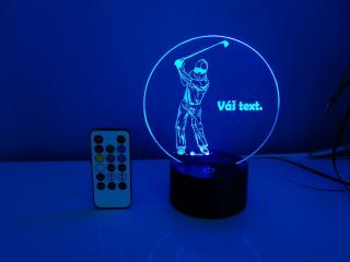 Led lampička golfista (Led lampička golfista)