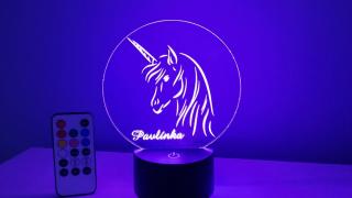 Led lampička jednorožec 2 (Led lampička jednorožec 2)
