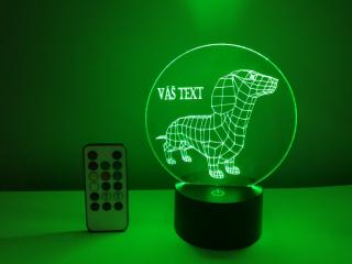 Led lampička  Jezevčík (Led lampička  Jezevčík)