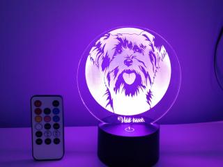 Led lampička  Jorkšírský teriér 2 (Led lampička  Jorkšírský teriér 2)